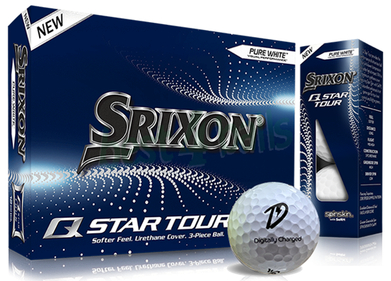 Picture of SRIXON Q STAR TOUR PRINTED GOLF BALLS 48 DOZEN+