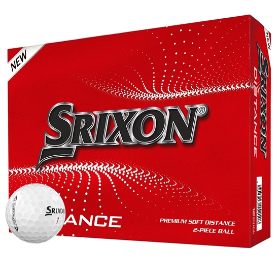 Picture of SRIXON DISTANCE PRINTED GOLF BALLS 12-47 DOZEN