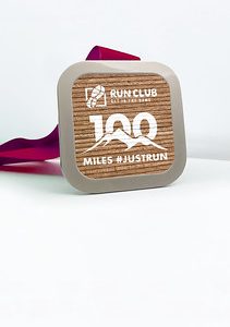 Fusion Square Oak Medal