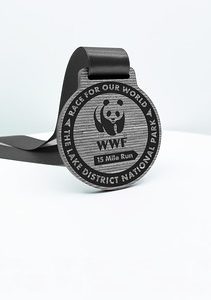 Eco Wooden Round Driftwood Medal