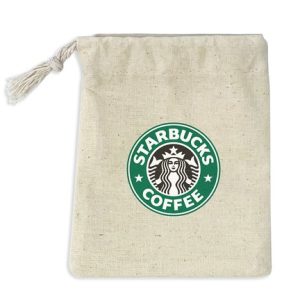 MINI ORGANIC COTTON DRAWSTRING GOLF BAG