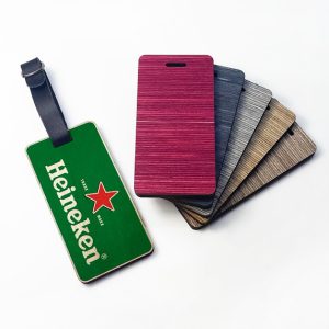 WOODEN PLY LUGGAGE TAG - DESIGN 2