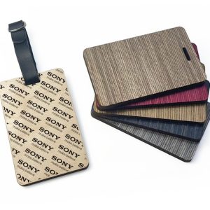 WOODEN PLY LUGGAGE TAG - DESIGN 4