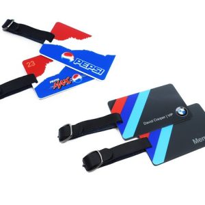 BESPOKE SHAPE ACRYLIC LUGGAGE AND GOLF BAG TAGS