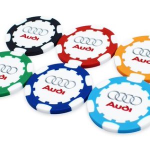 40 MM ABS GOLF POKER CHIP DIGITAL PRINT TO BOTH SIDES