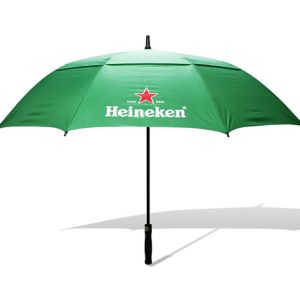 STRATUS DOUBLE CANOPY AUTO OPENING GOLF UMBRELLA WITH 1 PANEL PRINTED