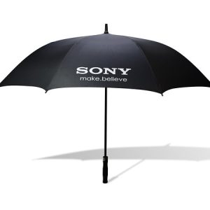 STRATUS SINGLE CANOPY AUTO OPENING GOLF UMBRELLA WITH 1 PANEL PRINTED