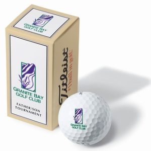 TITLEIST TOUR SOFT GOLF BALLS IN A  2 BALL PRINTED SLEEVE