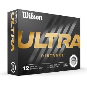 WILSON ULTRA PRINTED GOLF BALLS