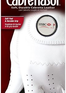 FJ (FOOTJOY) CABRETTASOF GOLF GLOVE WITH REMOVABLE BALL MARKER