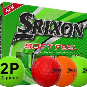SRIXON SOFT FEEL BRITE PRINTED GOLF BALLS