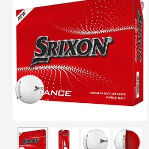 SRIXON DISTANCE PRINTED GOLF BALLS
