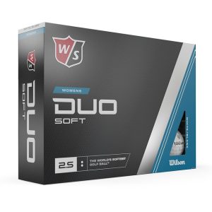 WILSON DUO SOFT WOMEN'S PRINTED GOLF BALLS
