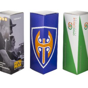 CUSTOM PRINTED 3 BALL SLEEVE WITH 3 WILSON DUO SOFT PRINTED GOLF BALLS