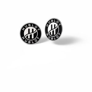 25MM FAUX ENAMEL GOLF BALL MARKER IN SHINY NICKEL WITH DIGITAL PRINT