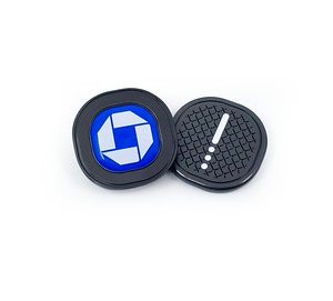 39.5MM QUATRO METAL GOLF POKERCHIP WITH 26MM REMOVABLE GOLF BALL MARKER