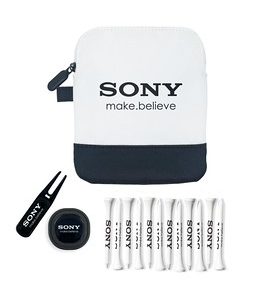 QUATRO METAL POKERCHIP CADDI ZIPPED TWILL GOLF BAG SET