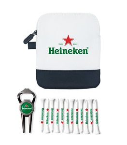 GEO BOTTLE OPENER CADDI ZIPPED TWILL GOLF BAG SET