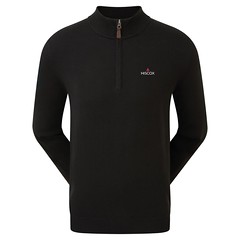 FJ (FOOTJOY) GENT'S HALF ZIP WOOL BLEND GOLF PULLOVER