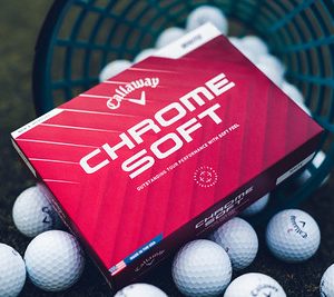 CALLAWAY CHROME SOFT PRINTED GOLF BALLS