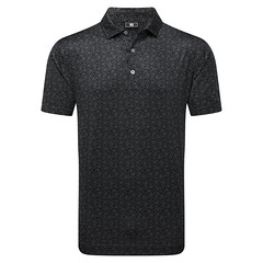 FJ (FOOTJOY) GENT'S PAINTED FLORAL GOLF POLO