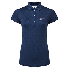 FJ (FOOTJOY) WOMEN'S PAINTED FLORAL POLO