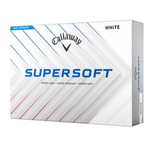 CALLAWAY SUPERSOFT PRINTED GOLF BALLS